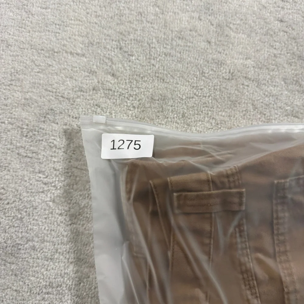 Wrangler Carpenter Shorts Men 32 Brown Authentic‎ Issue 64WC2AO Utility Canvas